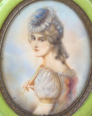 Lot 19th century French school - Head and...