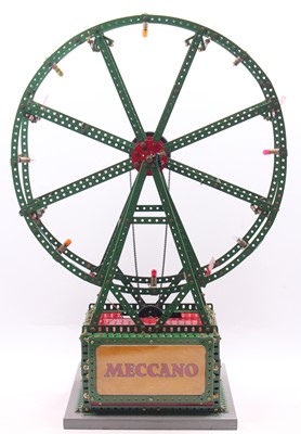Lot 599 - Meccano original shop display ferris wheel,...