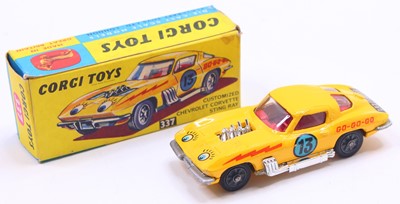 Lot 1522 - Corgi Toys, 337 Customised Chevrolet Corvette...
