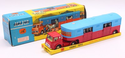 Lot 1531 - Corgi Toys No.1130 Circus horse transporter...