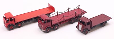 Lot 1368 - Dinky Toys group of 3 loose and playworn...