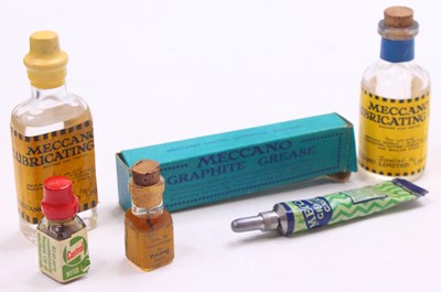Lot 631 - A mixed lot of Meccano lubricants, to include...