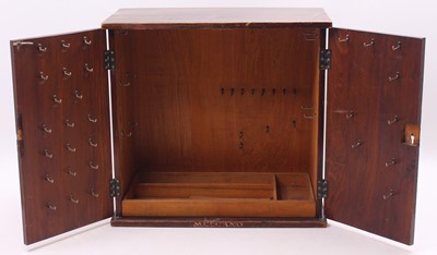 Lot 660 - Meccano early 20th century stained pine...
