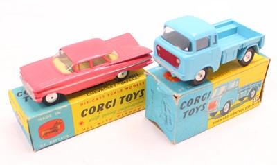 Lot 1737 - Corgi Toys group of 2 diecasts to include; No....