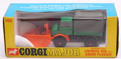 Lot 1697 - Corgi Toys No. 1150 Mercedes-Benz Unimog with...