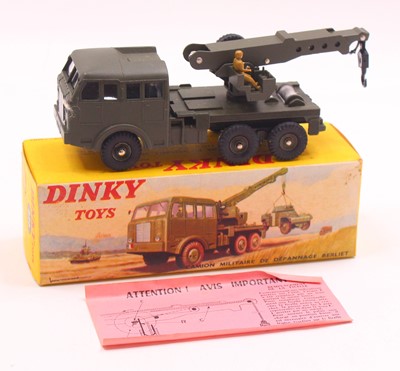 Lot 1168 - French Dinky Toys No. 826 Berliet Military...