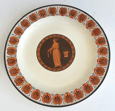 Lot 2051 - A pair of Wedgwood creamware neo-classical...