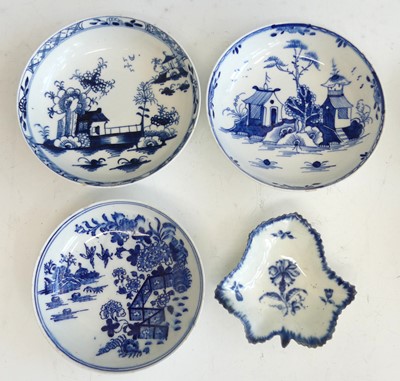 Lot 2048 - A collection of 18th century English porcelain...