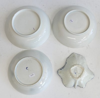 Lot 2048 - A collection of 18th century English porcelain...