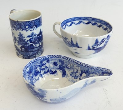 Lot 2048 - A collection of 18th century English porcelain...