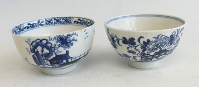 Lot 2048 - A collection of 18th century English porcelain...
