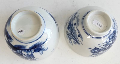 Lot 2048 - A collection of 18th century English porcelain...