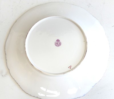 Lot 2078 - A Royal Worcester porcelain part dinner...