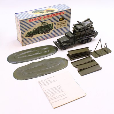 Lot 1161 - French Dinky Toys, No.884 Brockway Bridgelayer,...