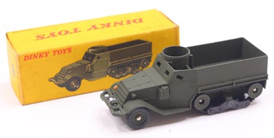 Lot 1163 - French Dinky 822 Half-Track M3 complete with...