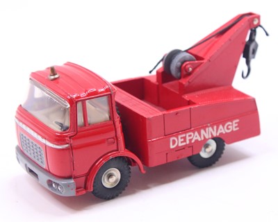 Lot 1136 - French Dinky 589 Berliet Breakdown Truck - red...