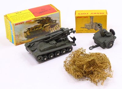 Lot 1224 - French Dinky Toys Boxed Military Group, 2...