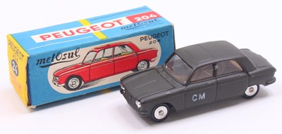 Lot 1509 - Metosul No.24 Peugeot 204 (CM) - dark green,...