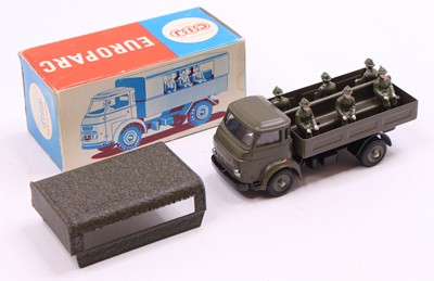 Lot 1502 - CIJ 4/74 Military Saviem Covered Lorry - drab...
