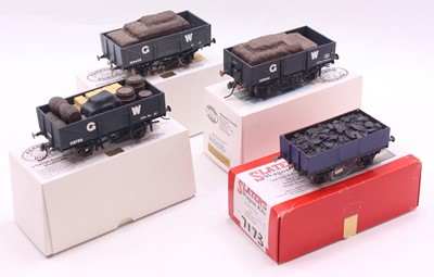 Lot 206 - Four 0 Gauge plastic wagons, to include a...