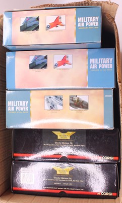 Lot 684 - One tray containing five Corgi Aviation...