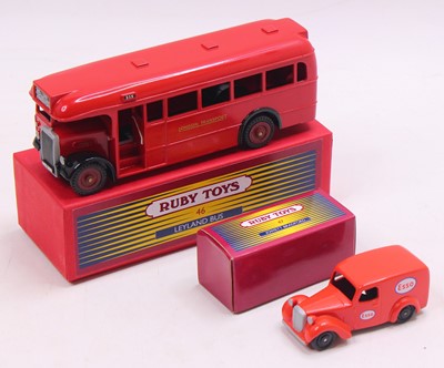 Lot 1873 - Ruby Toys group of 2 diecasts to include;...