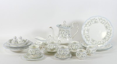 Lot 74 - A collection of Royal Albert Caroline pattern...