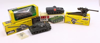 Lot 1536 - Solido Boxed Military Vehicle Group, 4...