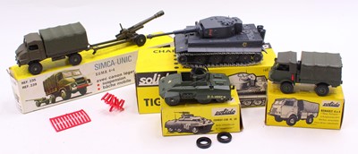 Lot 1537 - Solido Boxed Military Vehicle Group, 4...