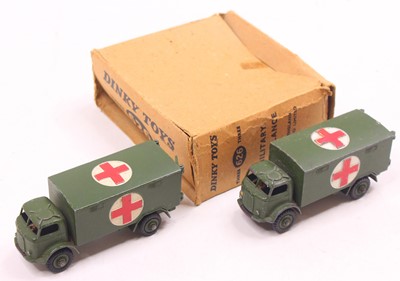 Lot 1179 - Dinky Toys, Trade Box of 2 playworn No.626...