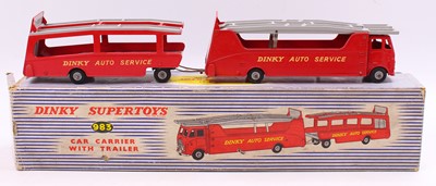 Lot 1045 - Dinky Toys, 983, Car Carrier and Trailer,...