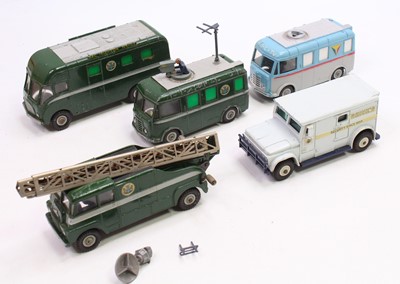 Lot 1230 - 5 various loose and play worn Dinky Toy...
