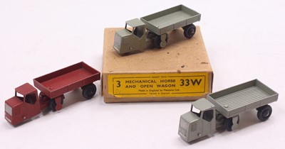 Lot 1178 - Dinky Toys No. 33W Mechanical Horse and Open...