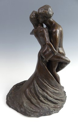 Lot 92 - After Camille Claudel - The Waltz, a large...