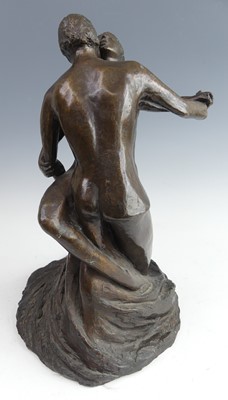 Lot 92 - After Camille Claudel - The Waltz, a large...