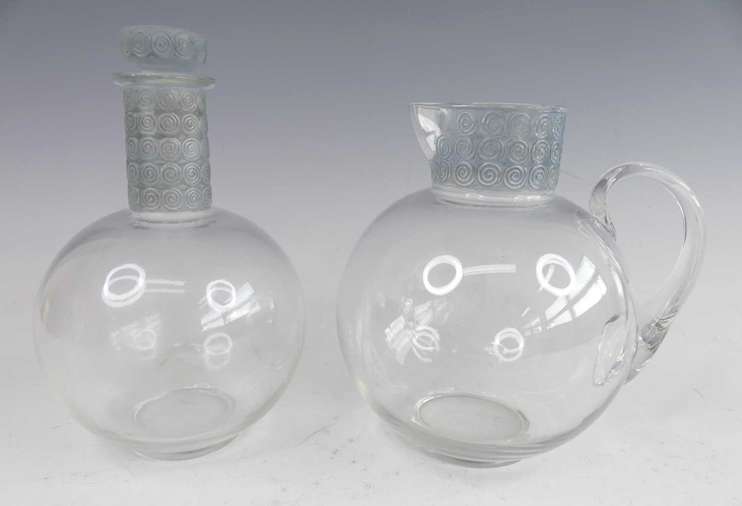 Lot 71 - René Lalique (French, 1860-1945) - a moulded...