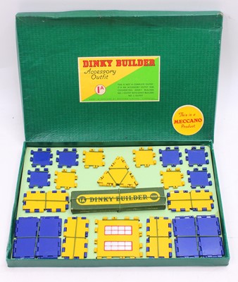 Lot 1246 - Dinky Builder outfit No.1A., comprising blue...