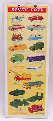 Lot 1243 - Dinky Toys Card Shop Display for 1957 Model...