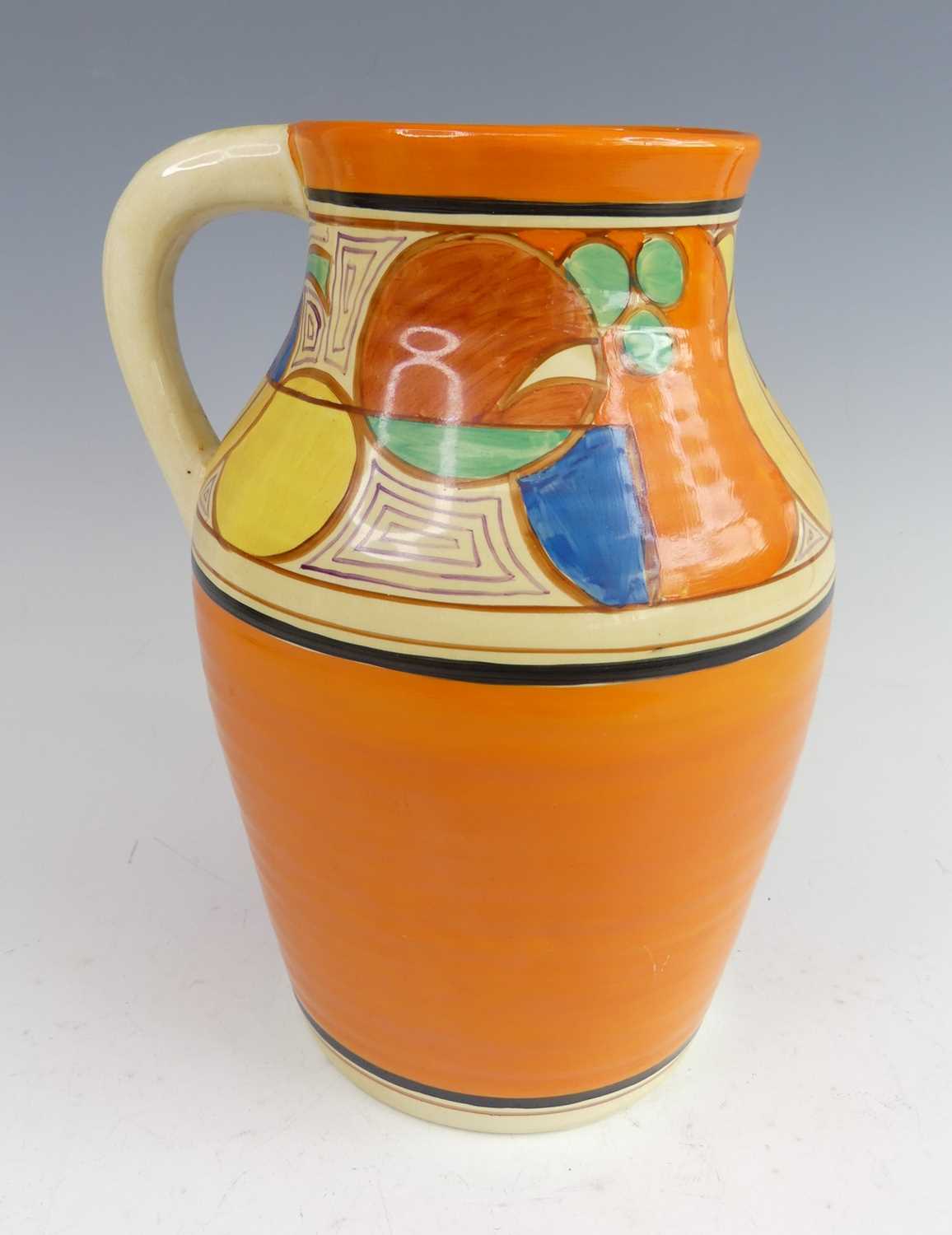 Lot 26 - A large Clarice Cliff Melon single handled...