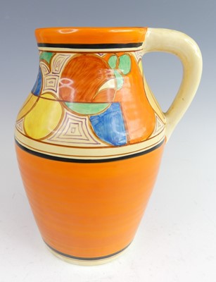 Lot 26 - A large Clarice Cliff Melon single handled...