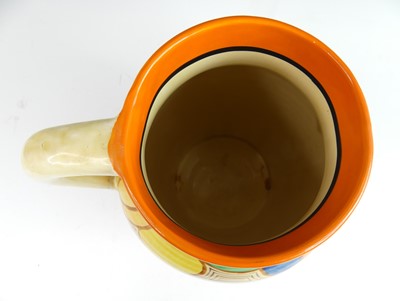 Lot 26 - A large Clarice Cliff Melon single handled...
