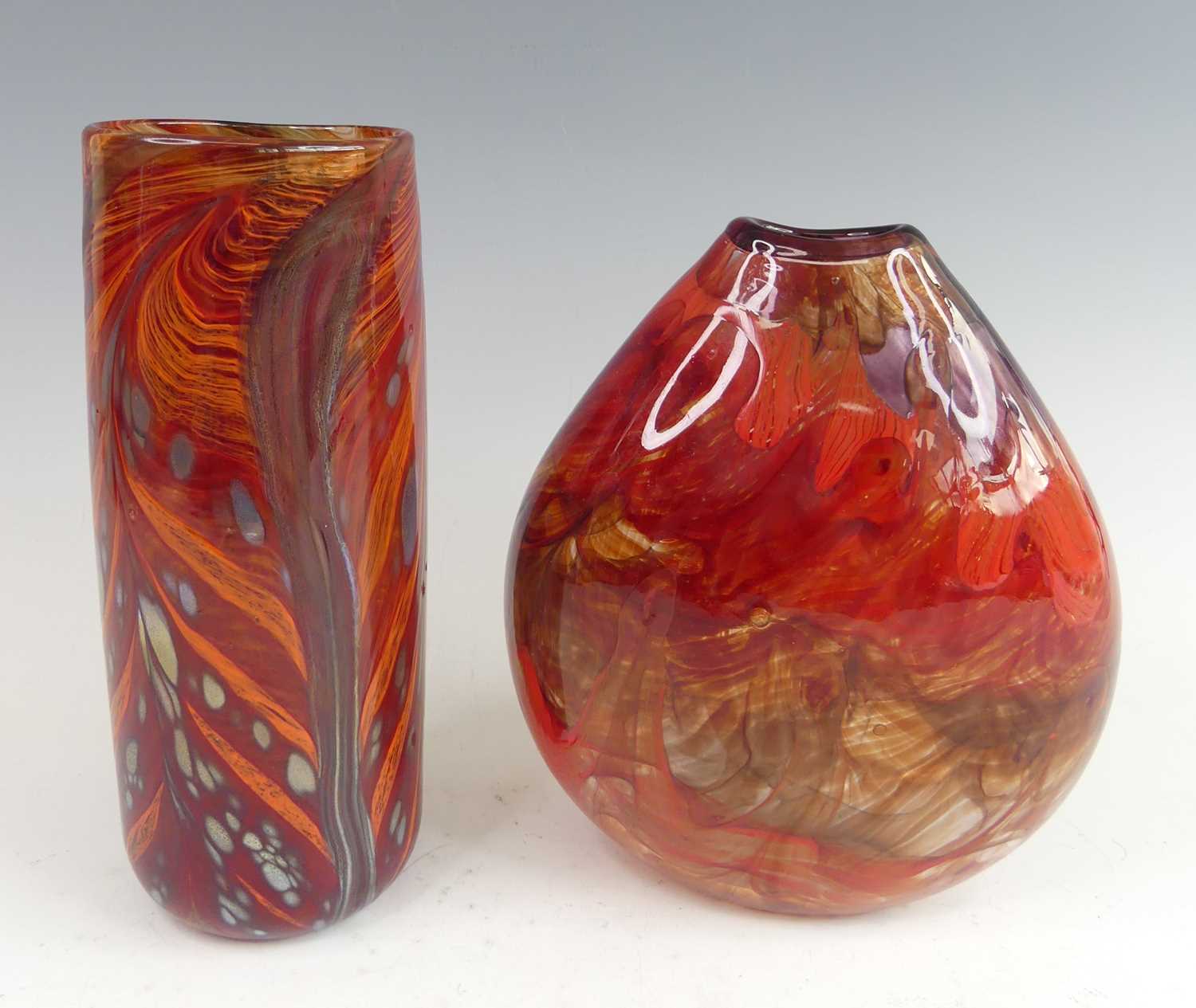 Lot 81 - Amokura Glass of New Zealand - two...