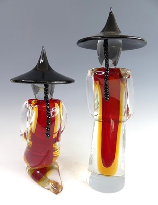Lot 82 - A pair of large contemporary Murano 'Saigon'...