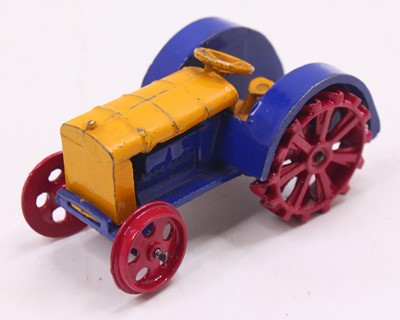 Lot 1143 - Dinky Toys pre-war No.22E farm tractor...