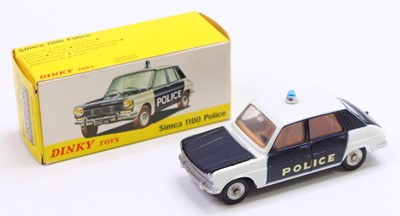 Lot 1186 - Dinky Toys Spanish issue No. 1450 Simca 1100...