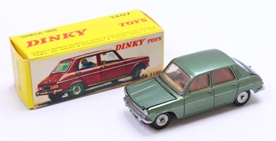 Lot 1127 - French Dinky Toys No. 1407 Simca 1100 saloon,...