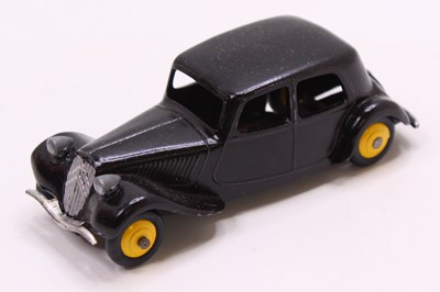 Lot 1110 - French Dinky Toys No.24N Citroen Traction...