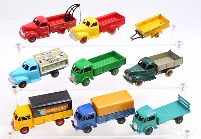 Lot 1316 - 9 various repainted and play worn French Dinky...