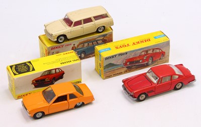 Lot 1282 - 3 French Dinky Toy boxed vehicles to include...