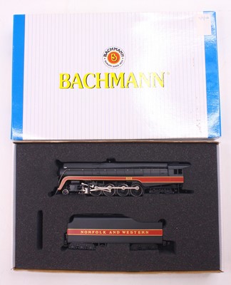 Lot 395 - Bachmann HO gauge class J 4-8-4 loco with...